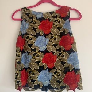 Alice & Olivia floral top